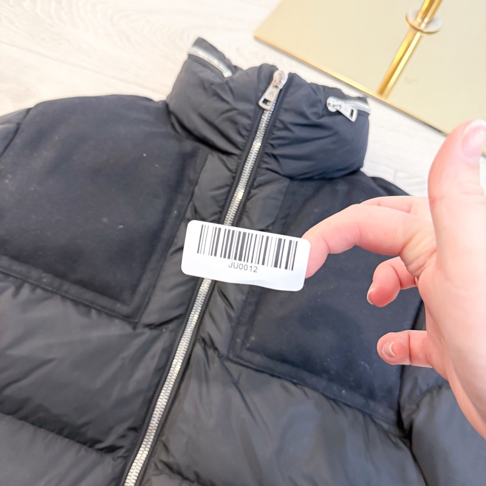 Moncler Dark Puffer Jacket Size 0 (Fits like Small size) JU0012 - Picture 16 of 16